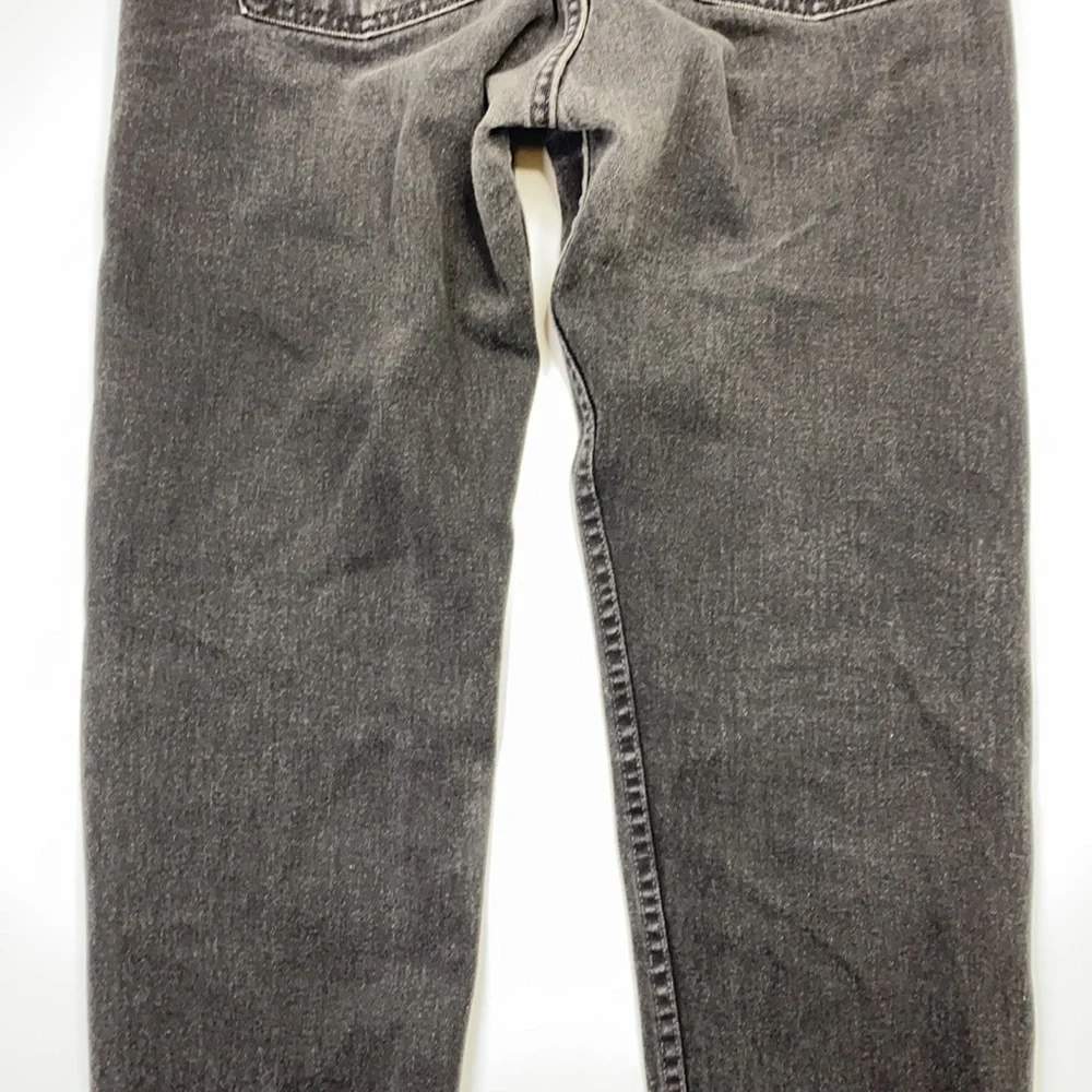 Vintage Levis 913 SilverTab Straight Leg Black Jeans W 33 L30 (32x28) Orange Tag